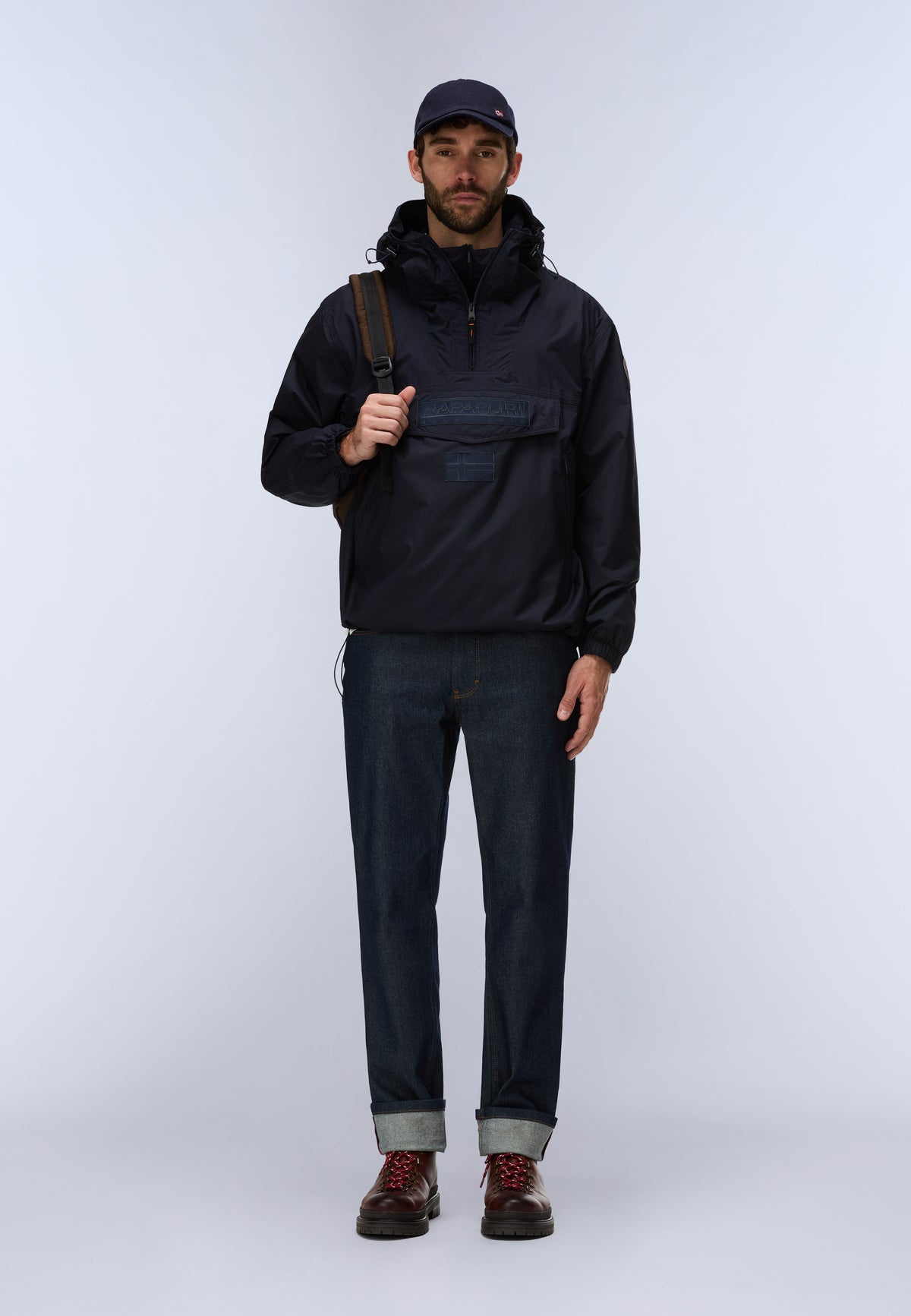 Rainforest Next Summer Anorak Jacket Unisex Dark Blue - 3