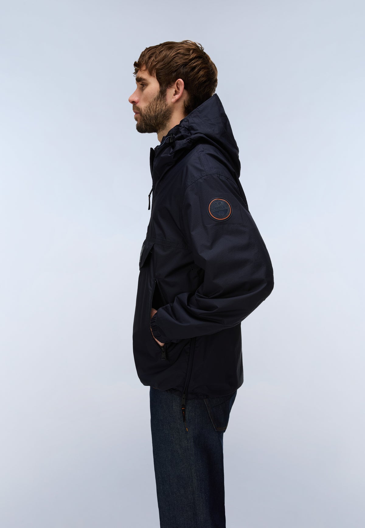 Rainforest Next Summer Anorak Jacket Unisex Dark Blue - 5