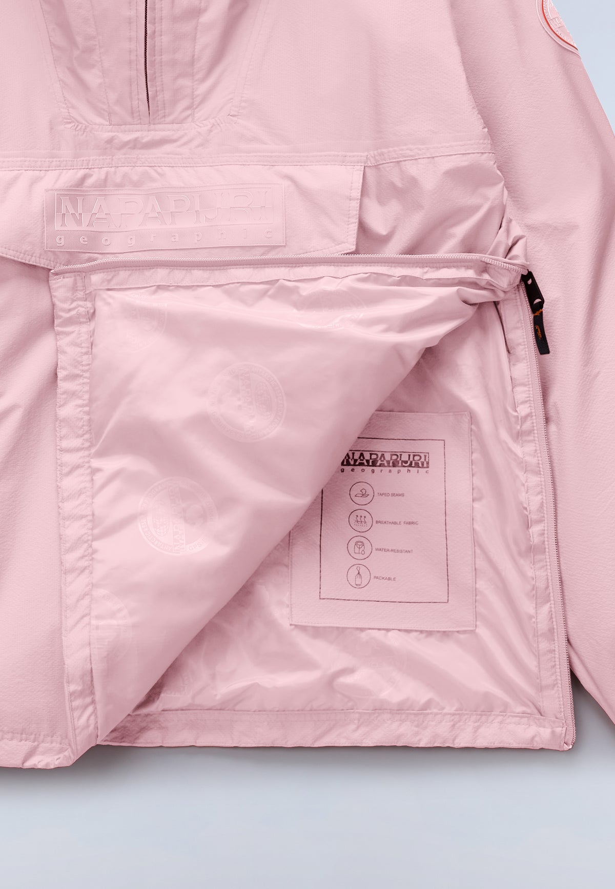 Rainforest Next Summer Anorak Jacket Unisex Pink - 10