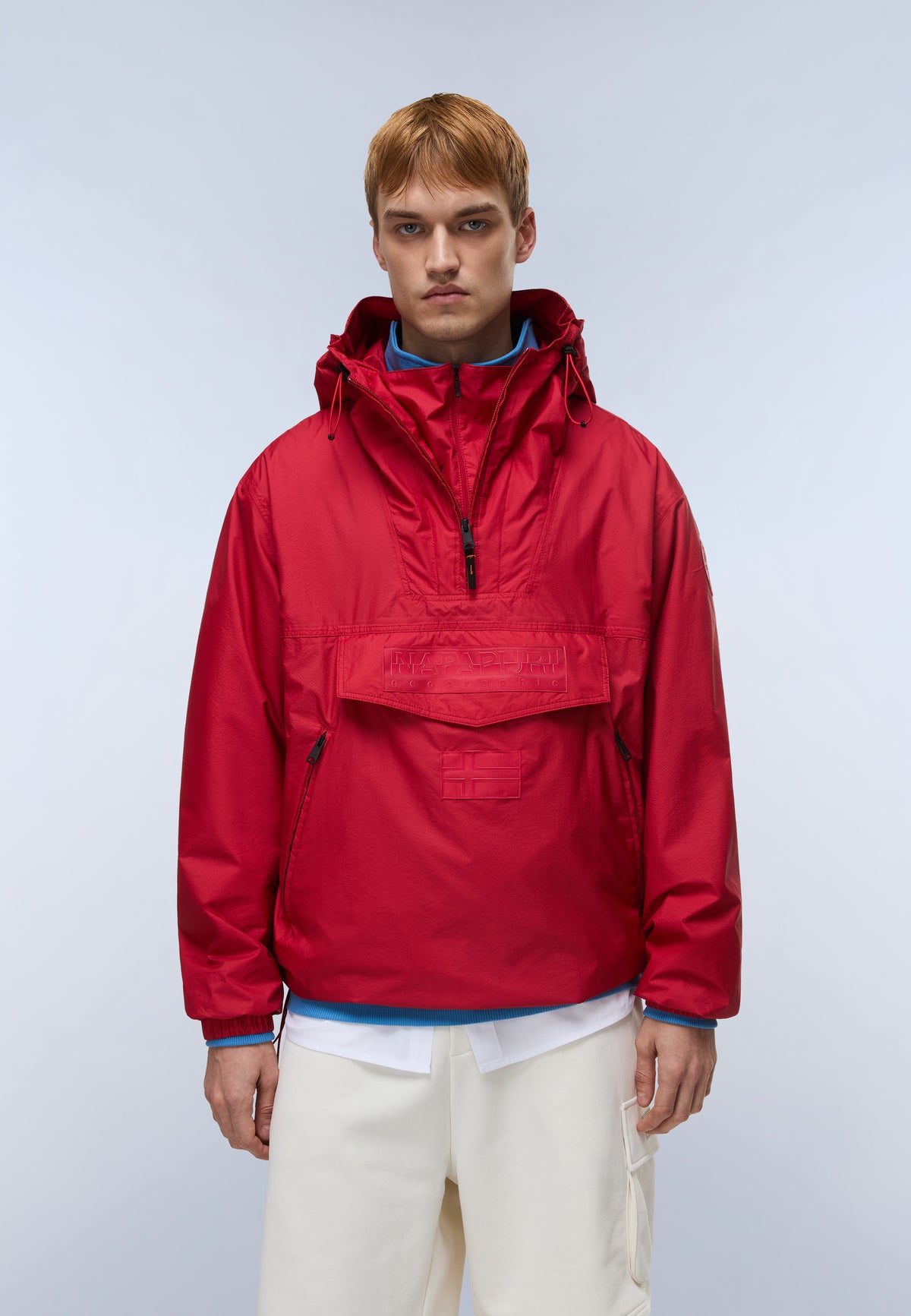 Rainforest Next Summer Anorak Jacket Unisex Red - 4