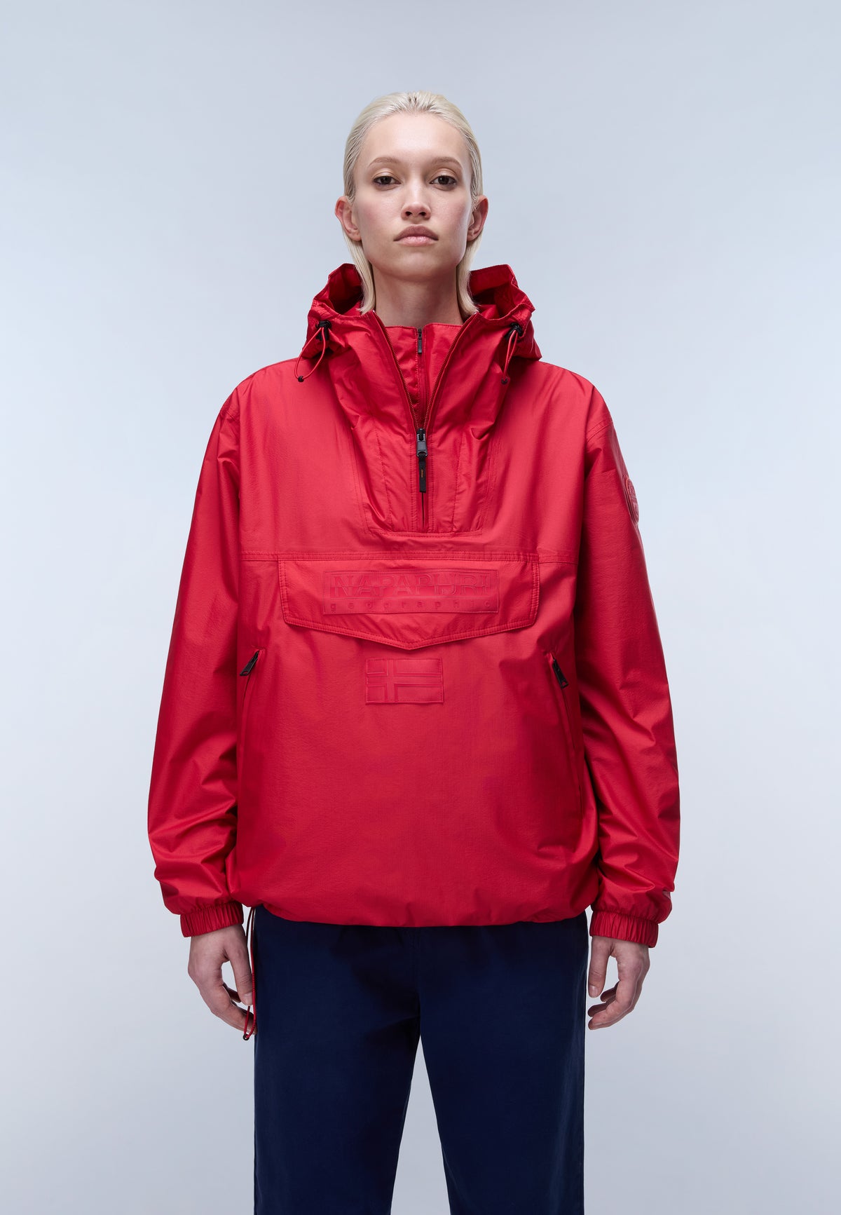 Rainforest Next Summer Anorak Jacket Unisex Red - 5