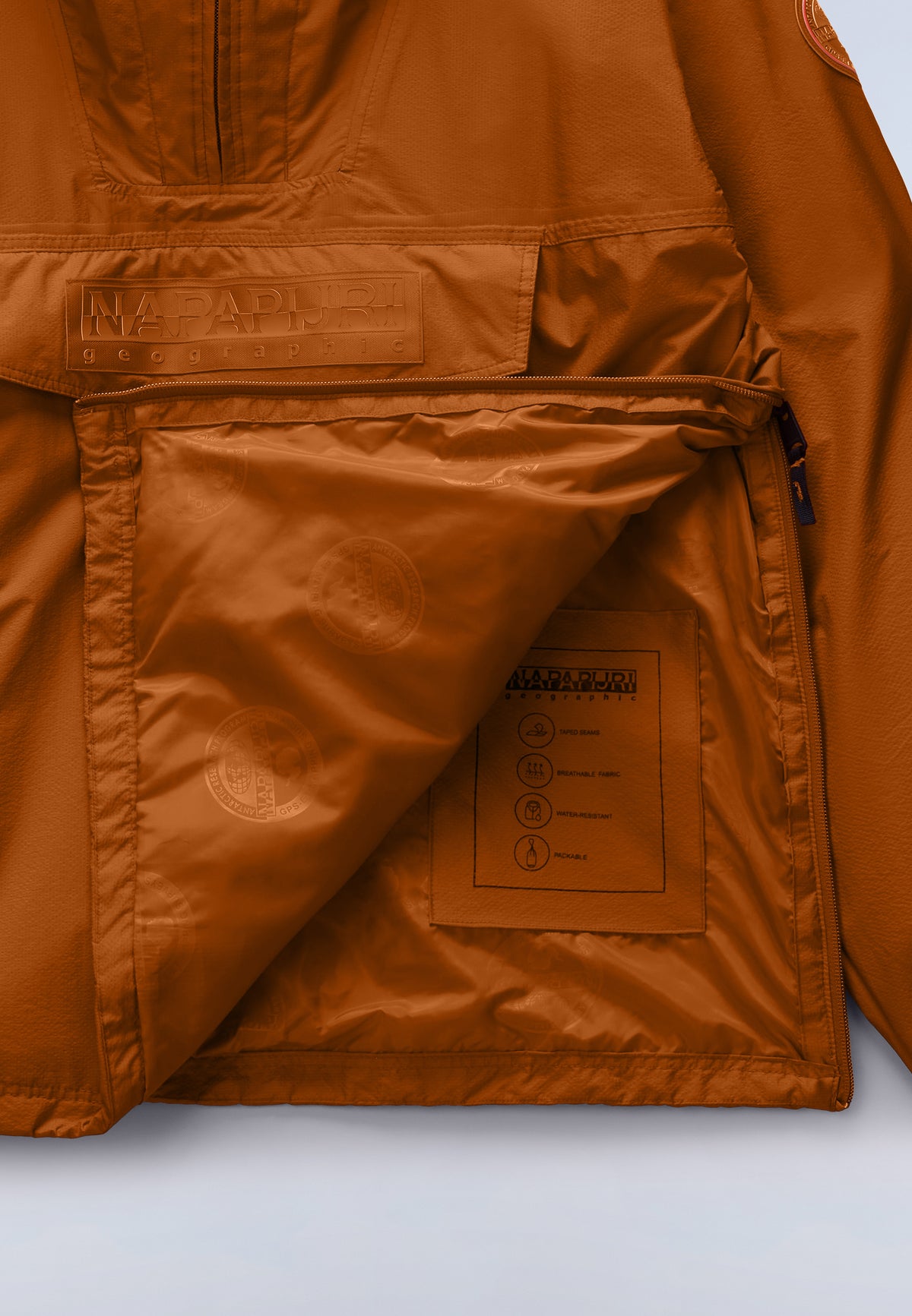 Rainforest Next Summer Anorak Jacket Unisex Brown - 10
