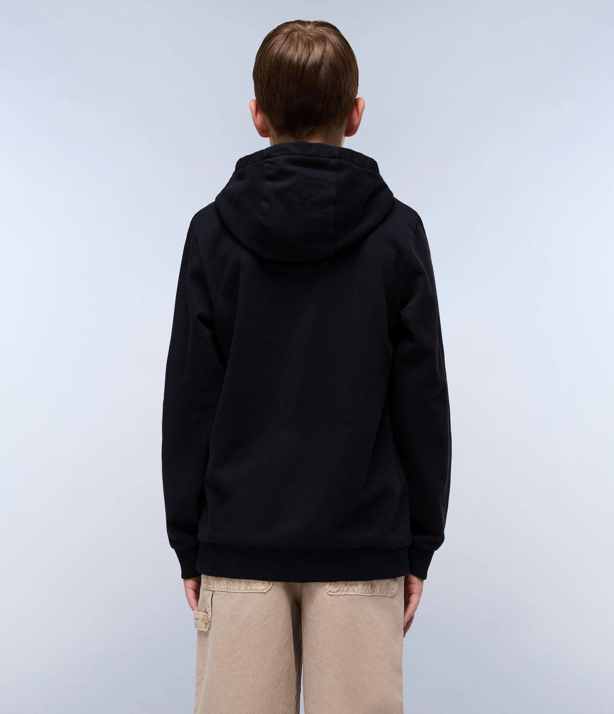 Balis French Terry Zip Hoodie (4-16 YEARS) Black - 3