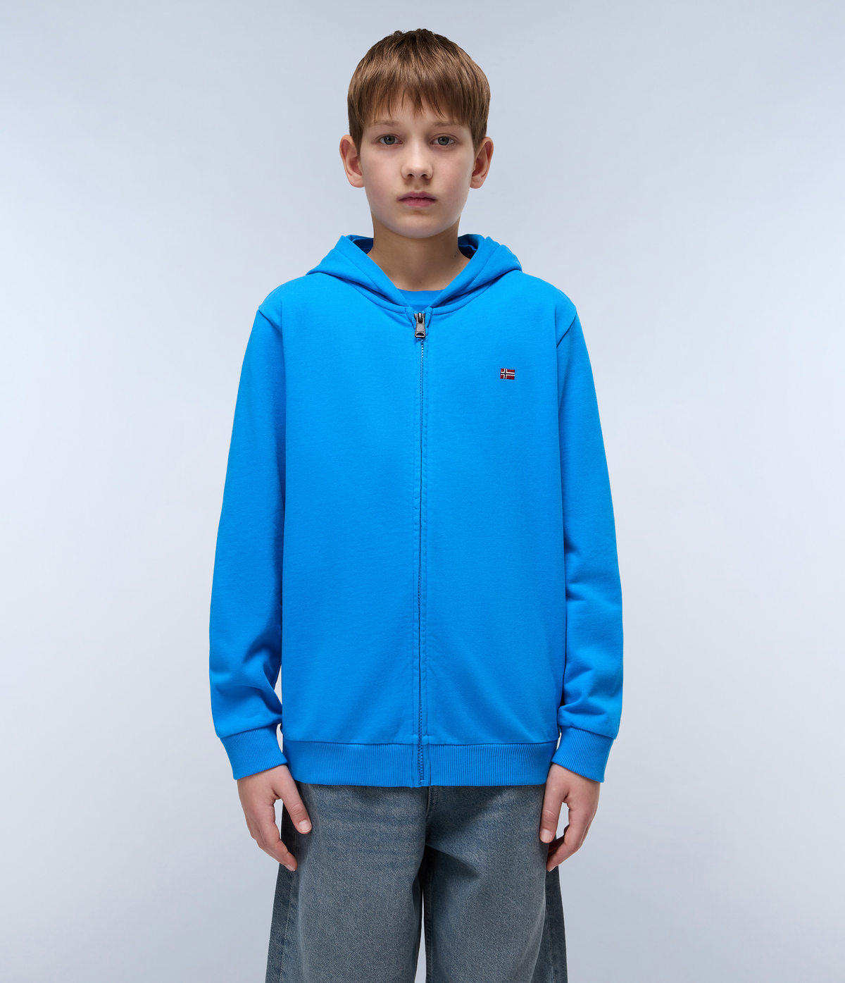 Felpa con Cappuccio e Zip Balis French Terry (4-16 ANNI)  - 2