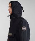 Rainforest Pocket Summer Anorak Jacket Black - 4