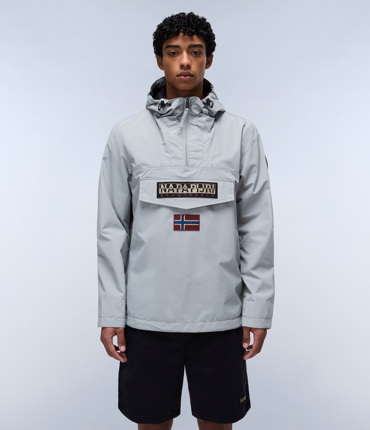 Rainforest Summer Anorak Jacket Light Grey - 3