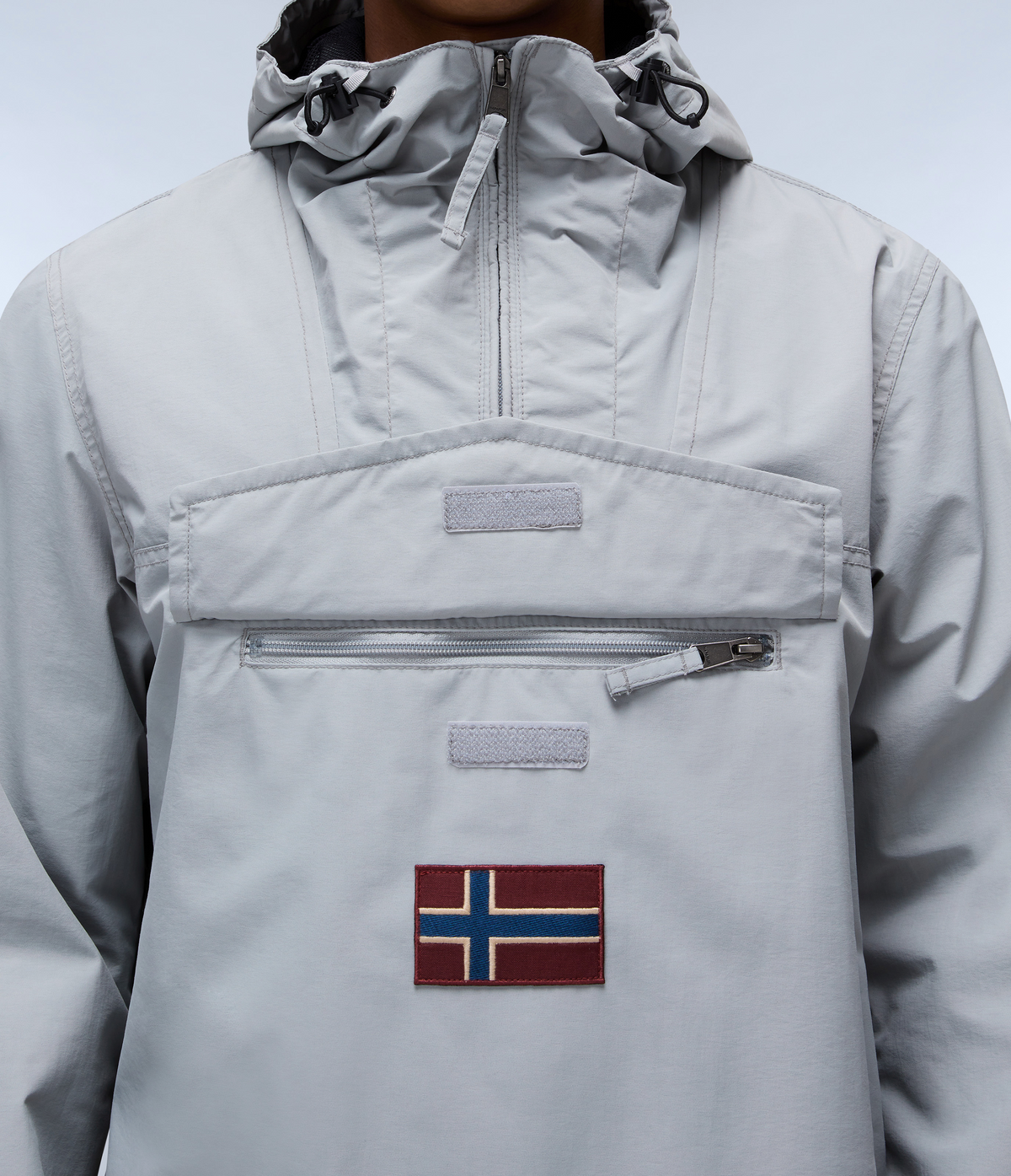 Rainforest Summer Anorak Jacket Light Grey - 7
