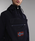 Rainforest Pocket Summer Anorak Jacket Dark Blue - 5