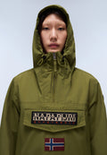 Rainforest Pocket Summer Anorak Jacket Green - 2