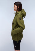 Rainforest Pocket Summer Anorak Jacket Green - 4