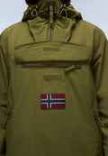 Rainforest Pocket Summer Anorak Jacket Green - 7