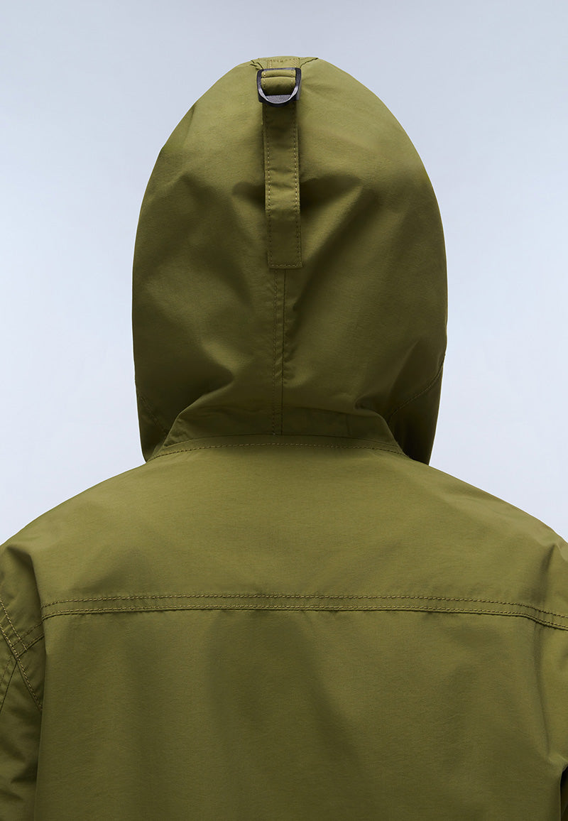 Rainforest Pocket Summer Anorak Jacket Green - 8