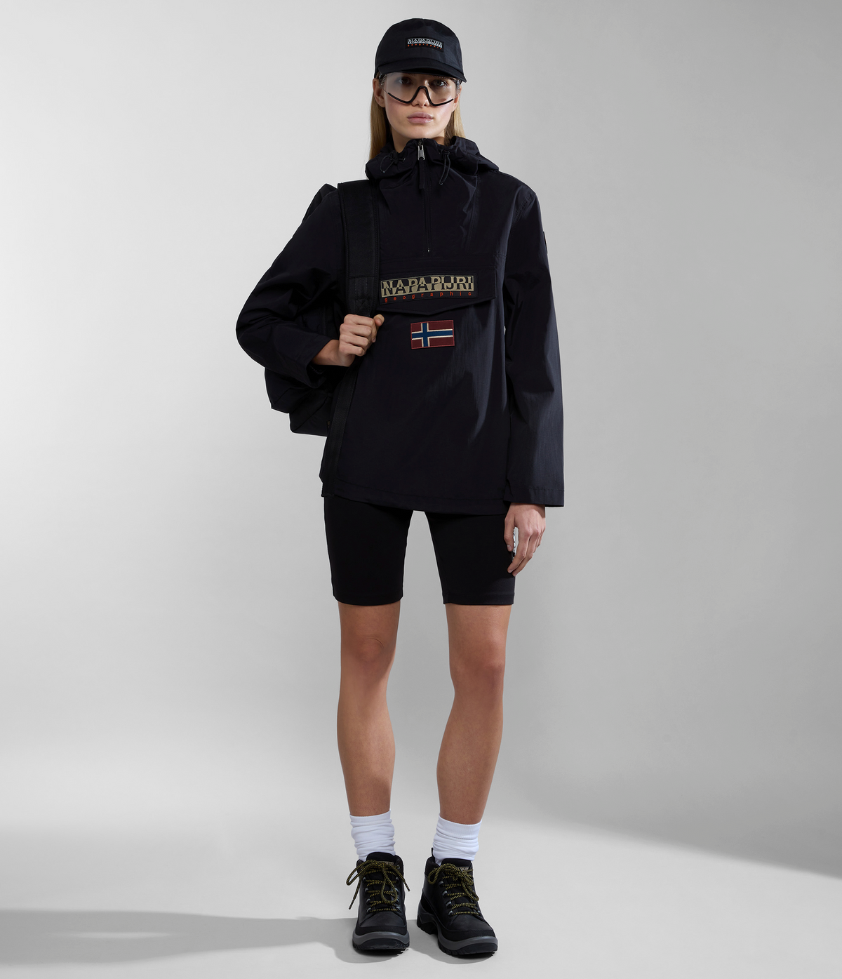 Rainforest Summer Anorak Jacket Black - 2