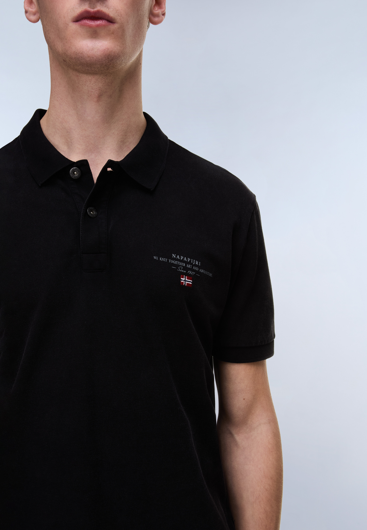Elbas Kurzarm-Pique-Poloshirt  - 4