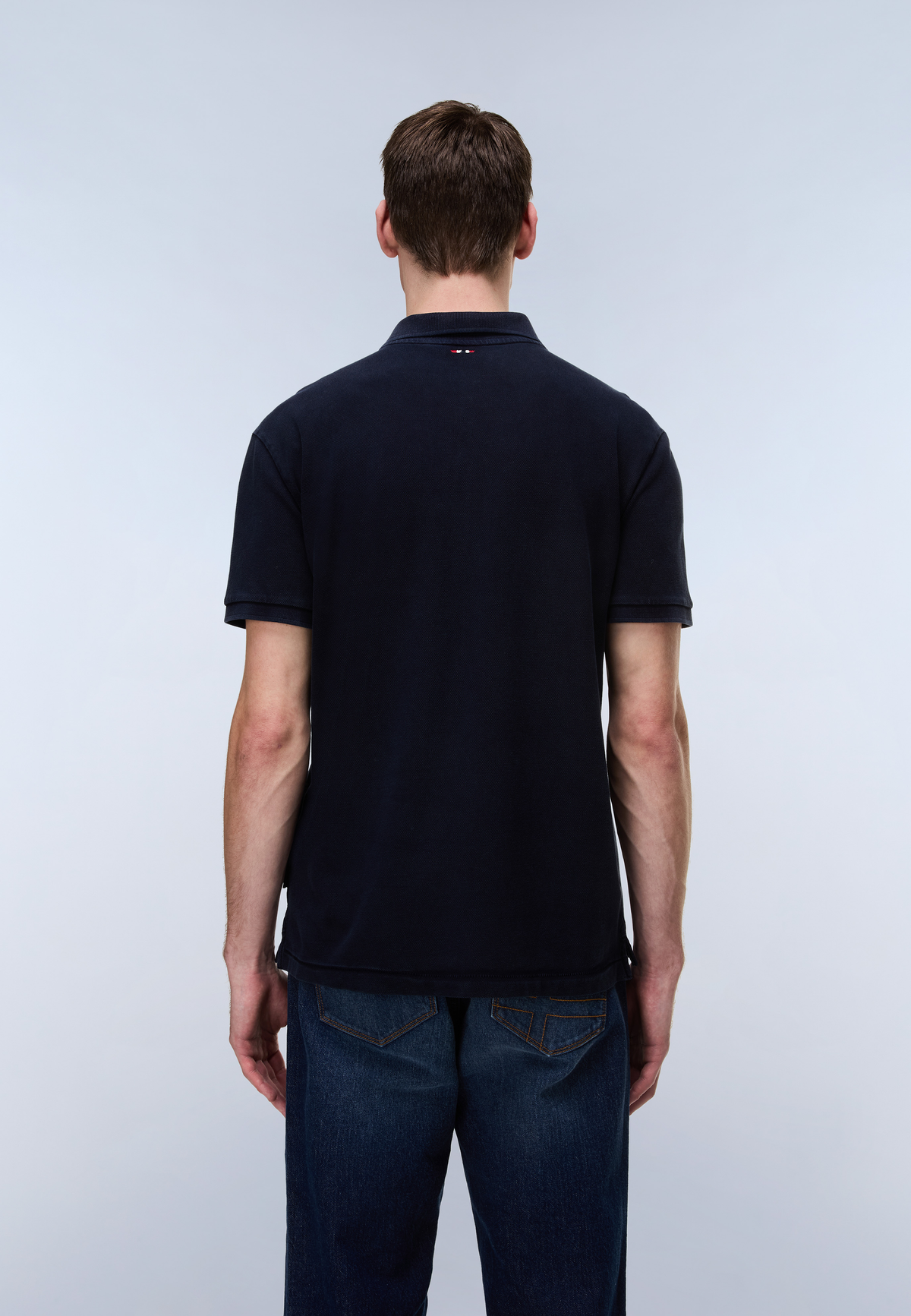 Elbas Kurzarm-Pique-Poloshirt  - 3