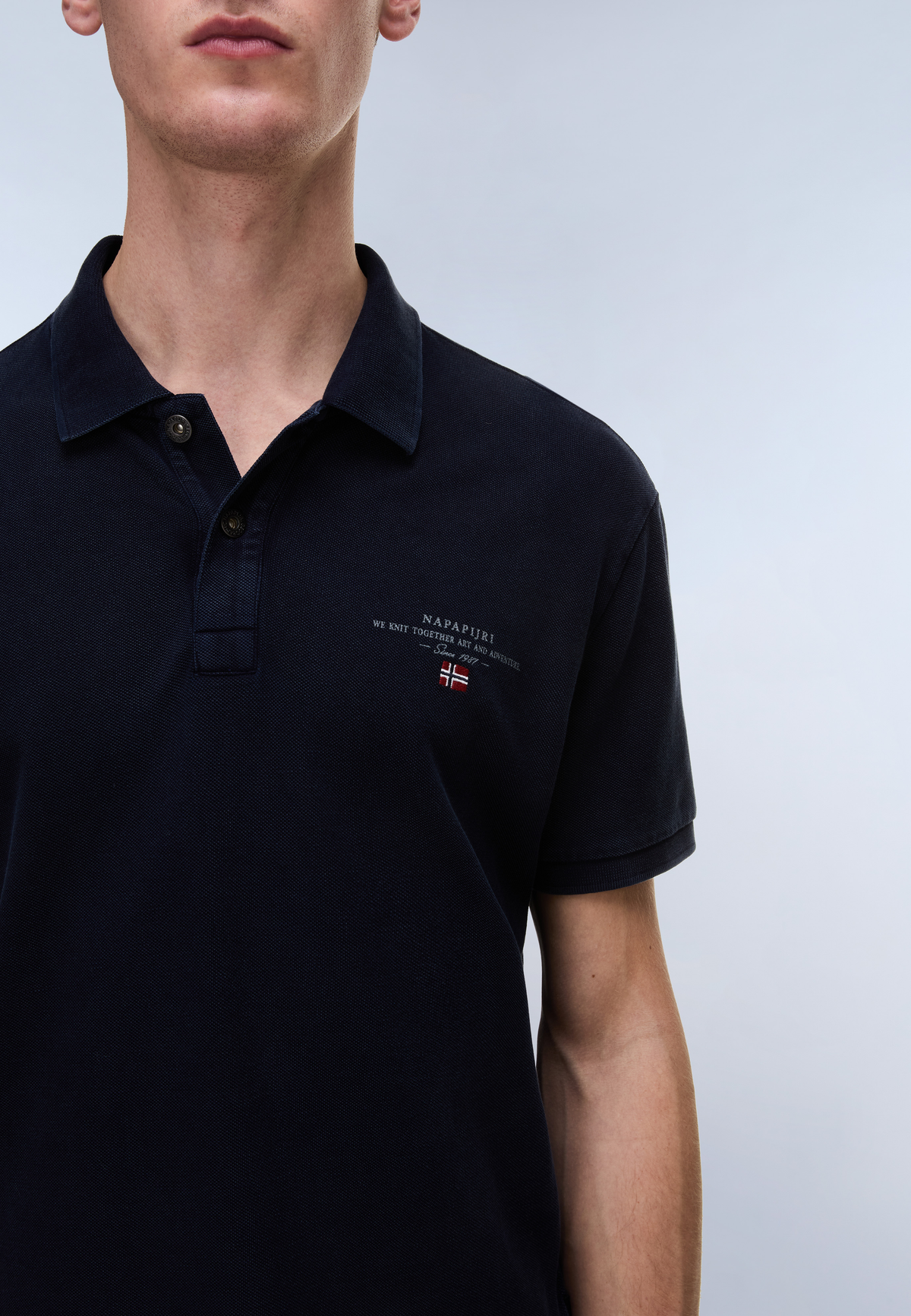 Elbas Kurzarm-Pique-Poloshirt  - 4