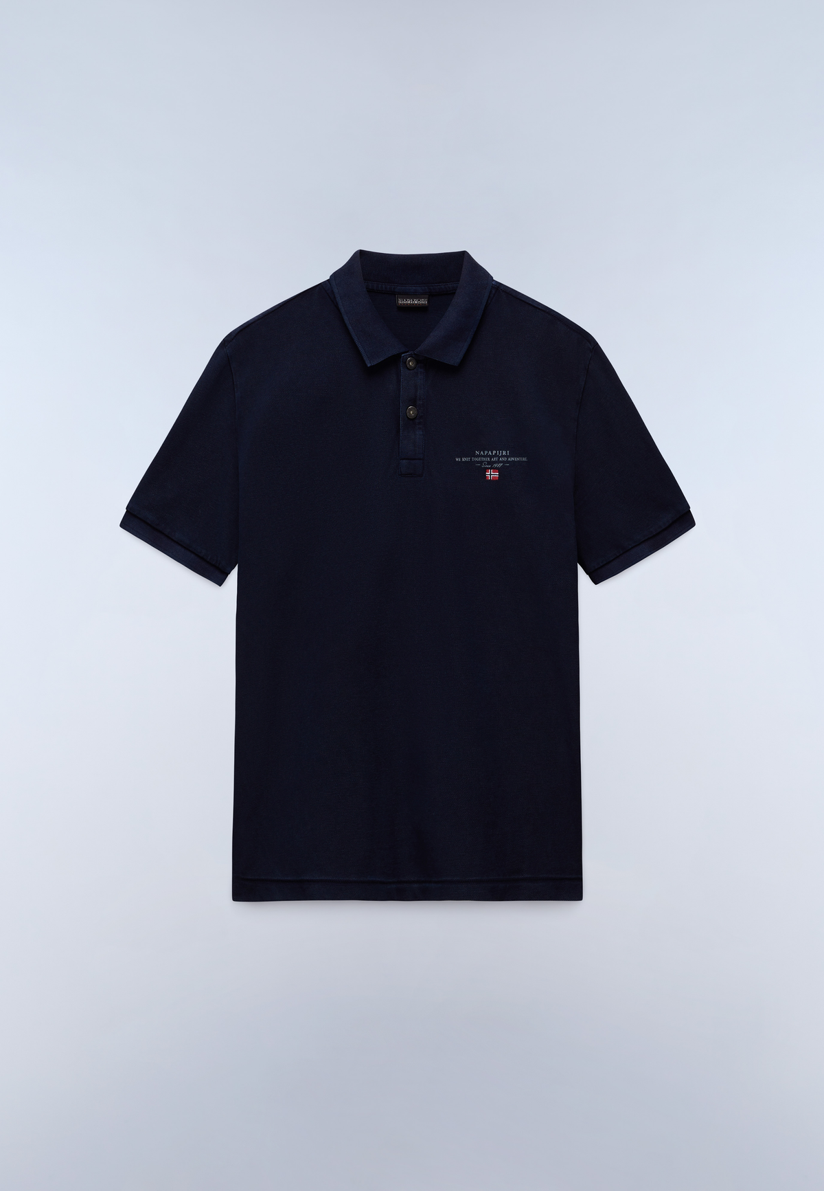 Elbas Kurzarm-Pique-Poloshirt  - 1