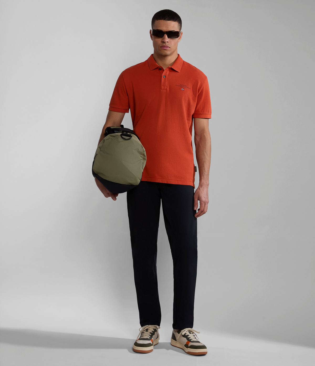Elbas Kurzarm-Pique-Poloshirt  - 2