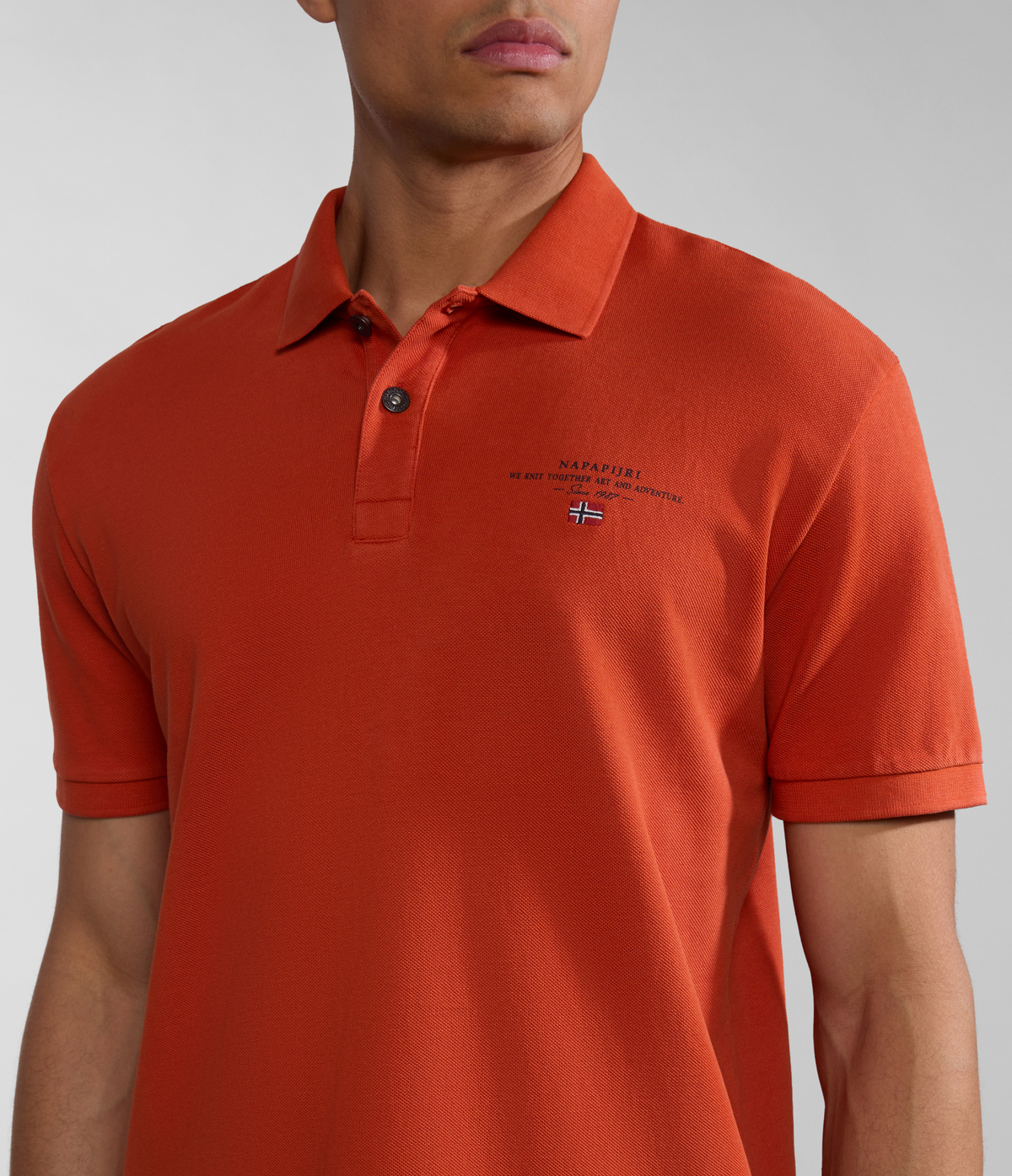 Elbas Kurzarm-Pique-Poloshirt  - 4