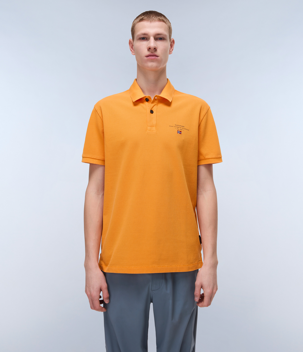 Elbas Kurzarm-Pique-Poloshirt  - 2