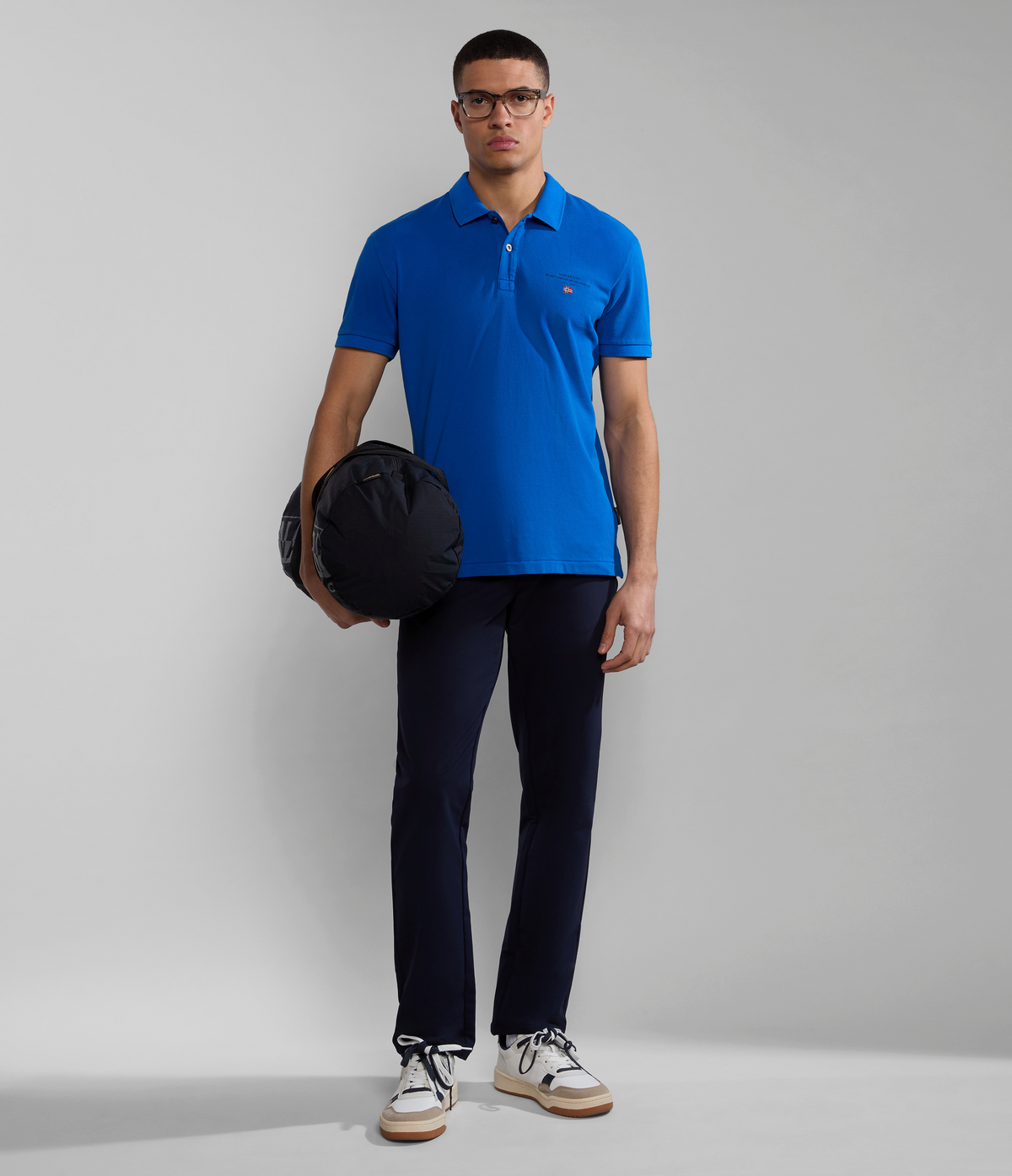 Elbas Kurzarm-Pique-Poloshirt  - 2