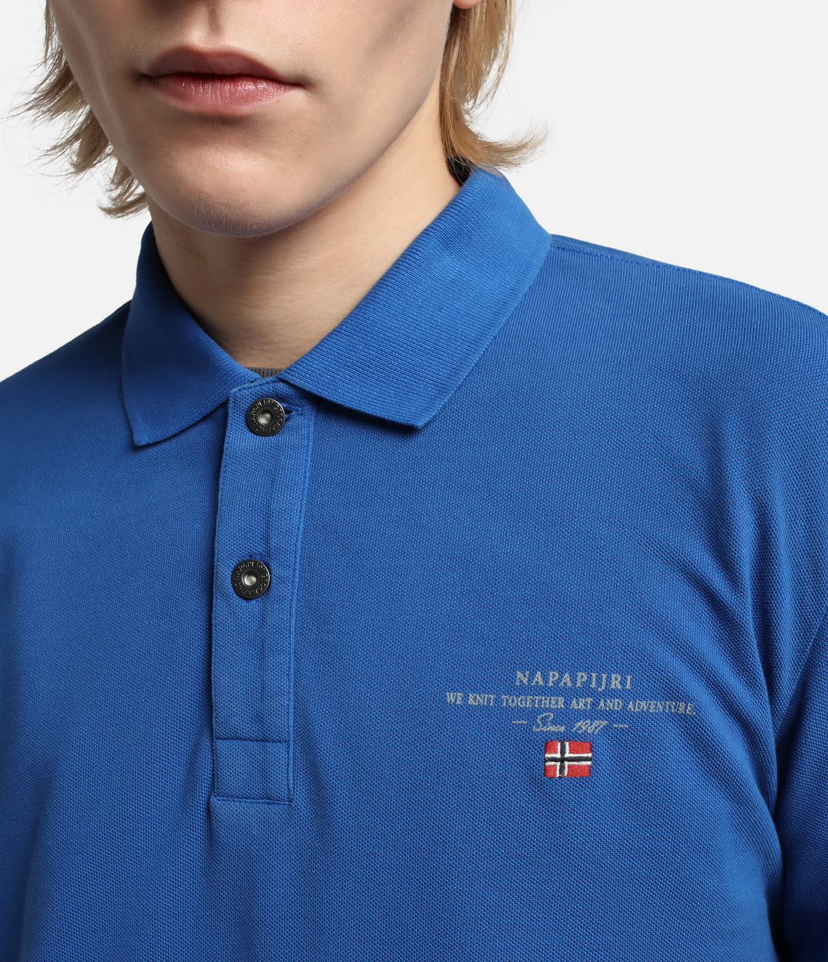 Elbas Kurzarm-Pique-Poloshirt  - 2