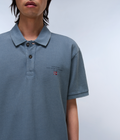 Elbas Kurzarm-Pique-Poloshirt  - 4