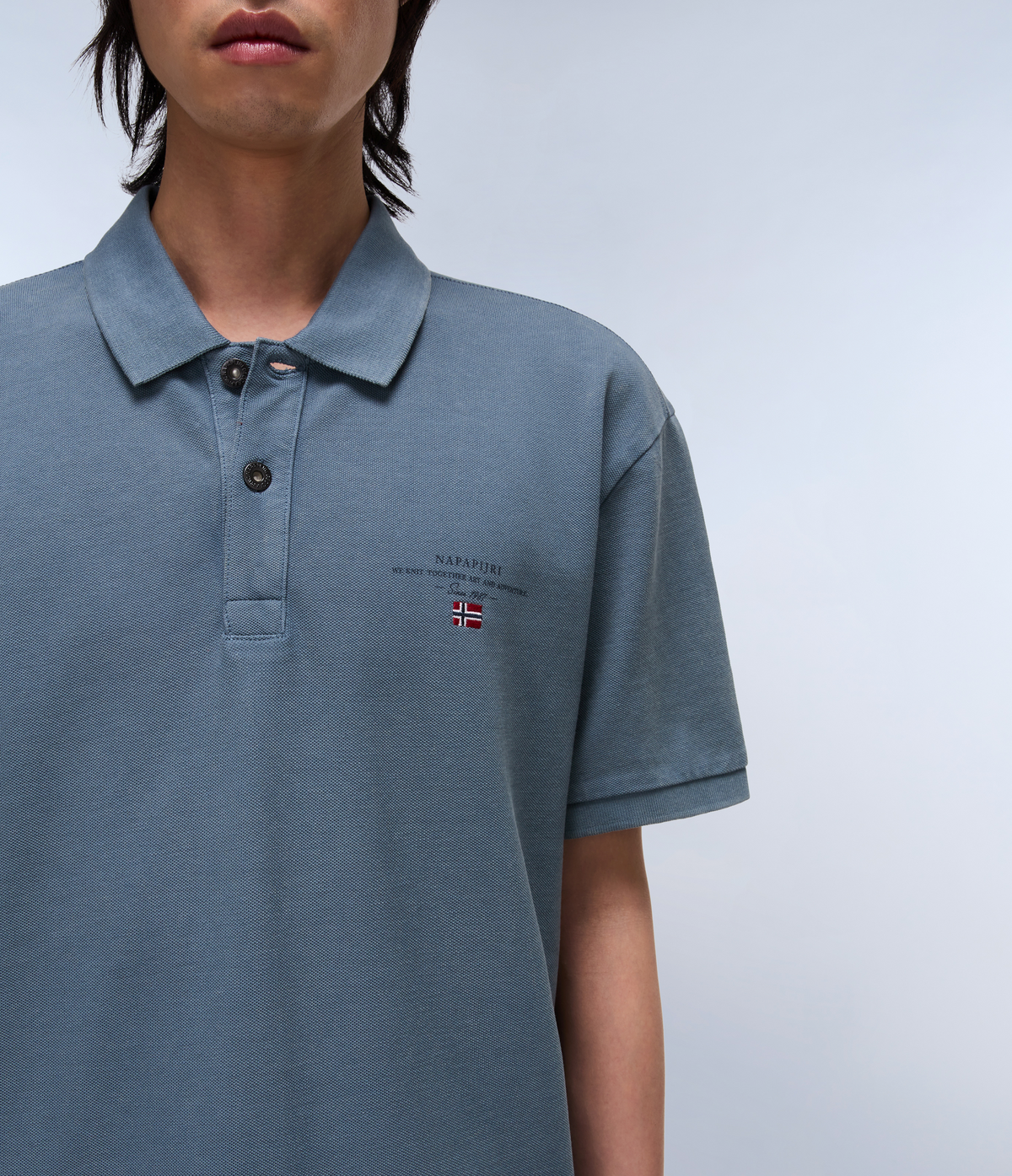 Elbas Kurzarm-Pique-Poloshirt  - 4
