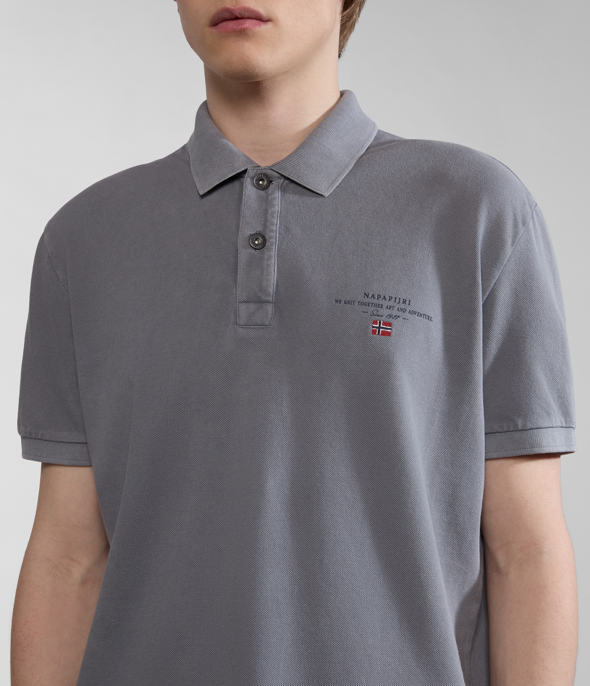 Elbas Kurzarm-Pique-Poloshirt  - 4