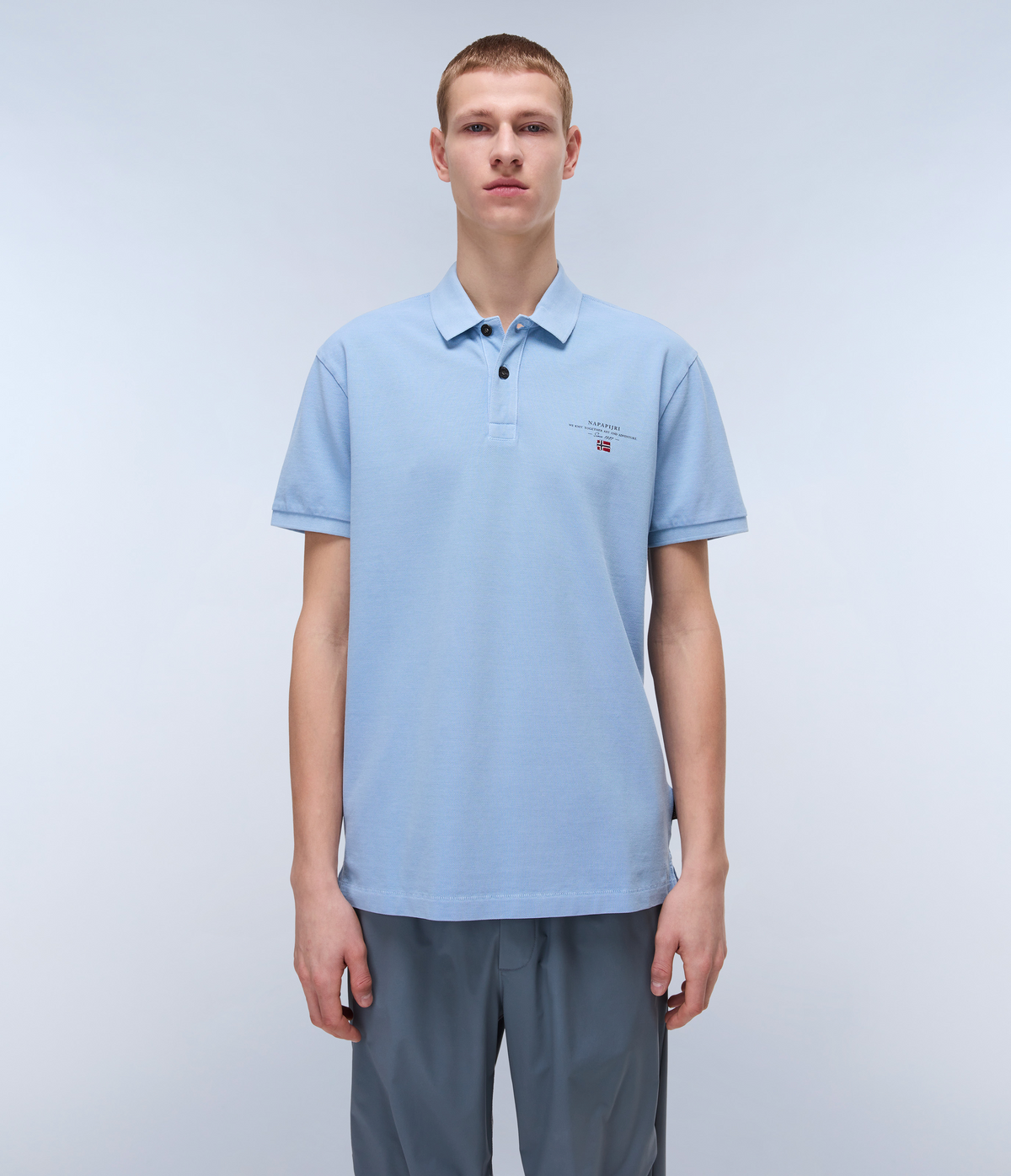 Elbas Kurzarm-Pique-Poloshirt  - 2