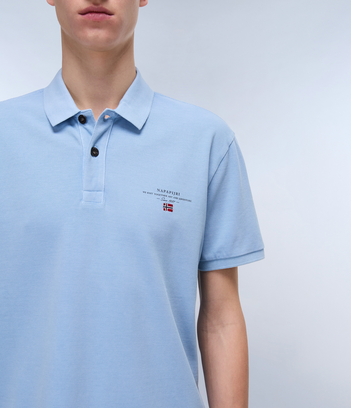 Elbas Kurzarm-Pique-Poloshirt  - 4