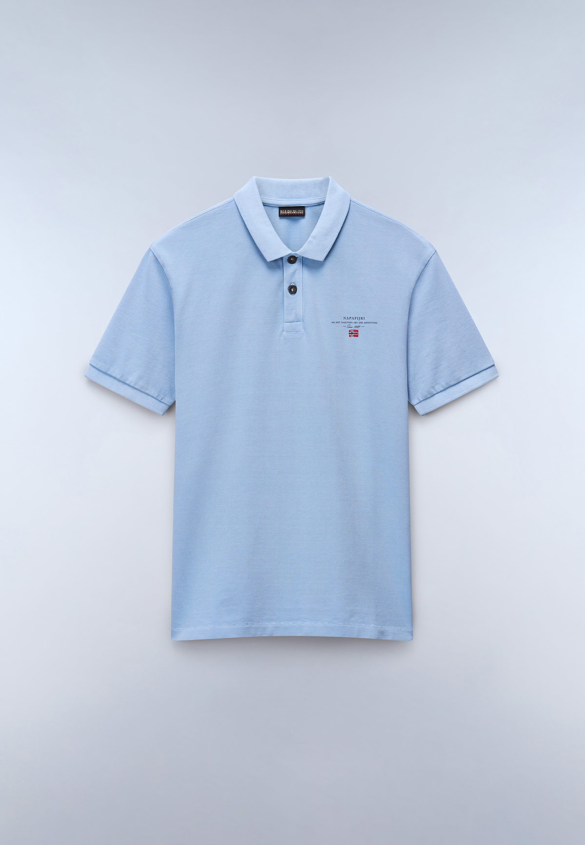 Elbas Kurzarm-Pique-Poloshirt  - 1