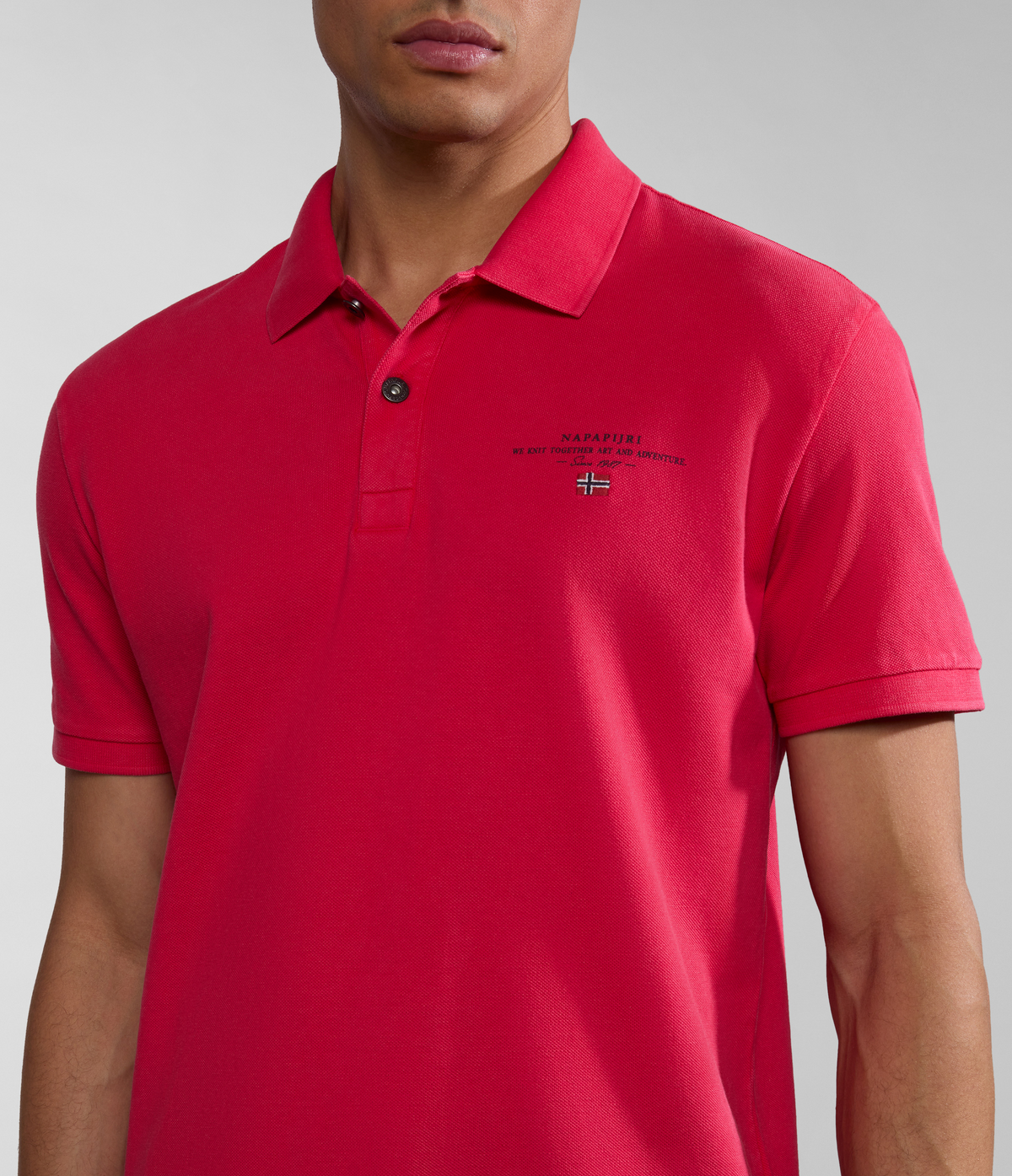 Elbas Kurzarm-Pique-Poloshirt  - 4