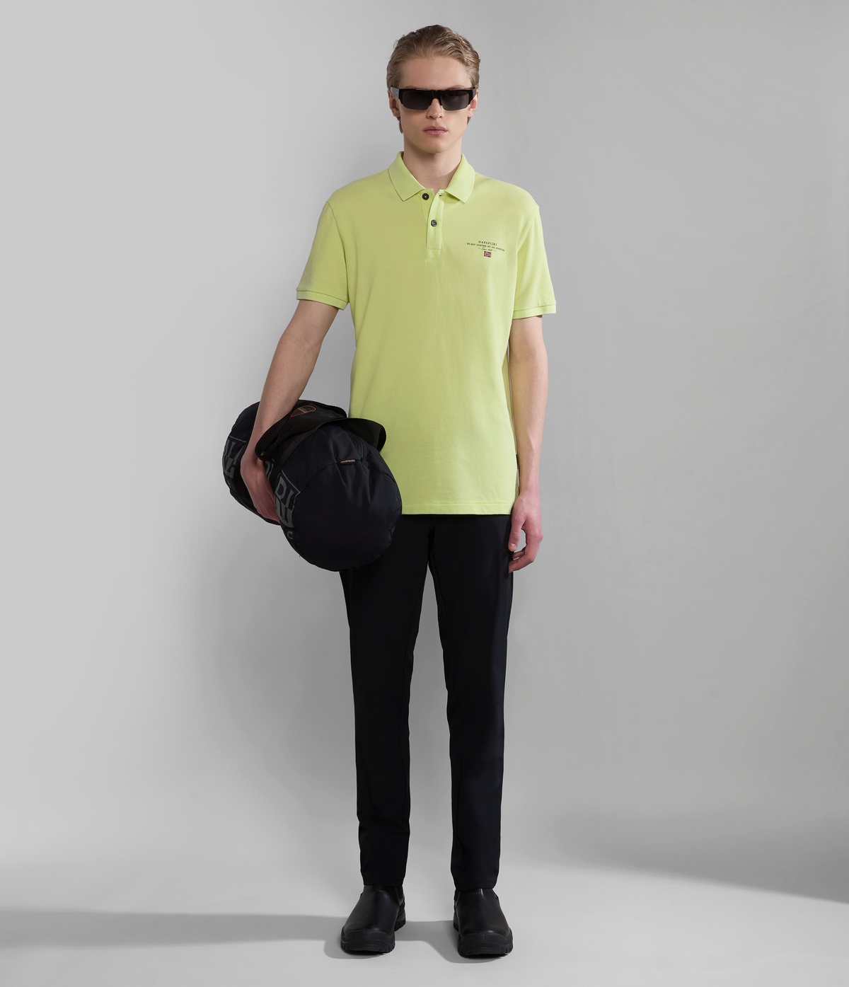 Elbas Kurzarm-Pique-Poloshirt  - 2