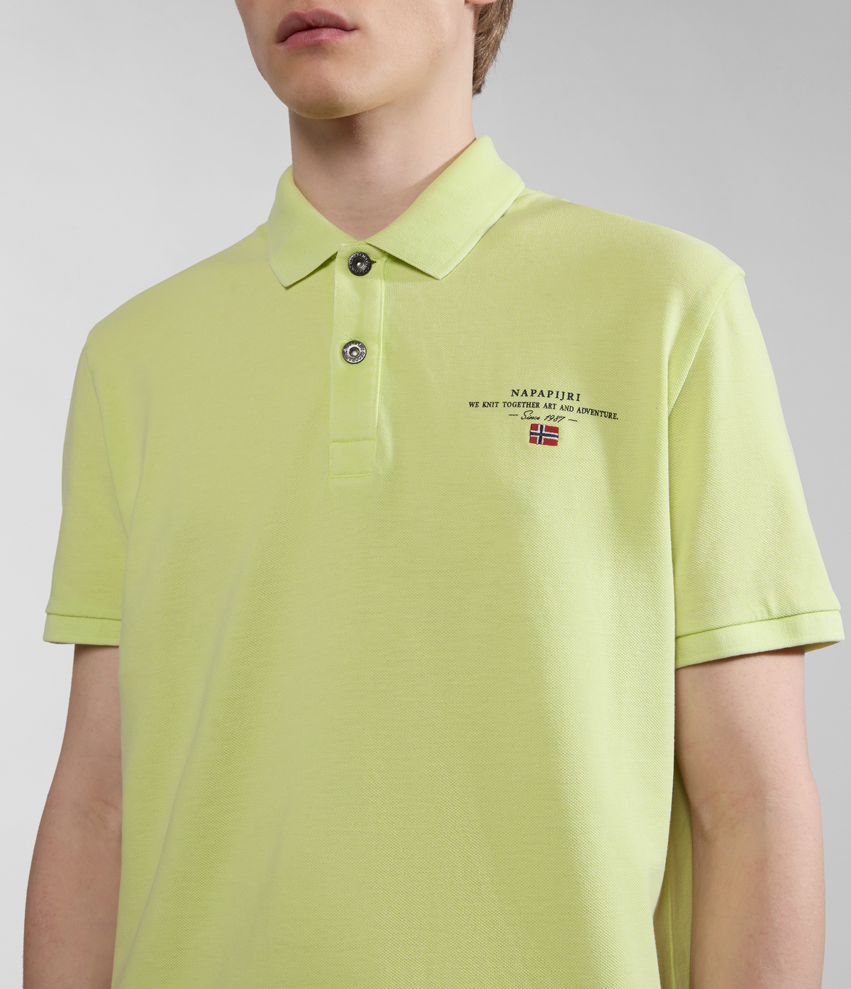 Elbas Kurzarm-Pique-Poloshirt  - 4
