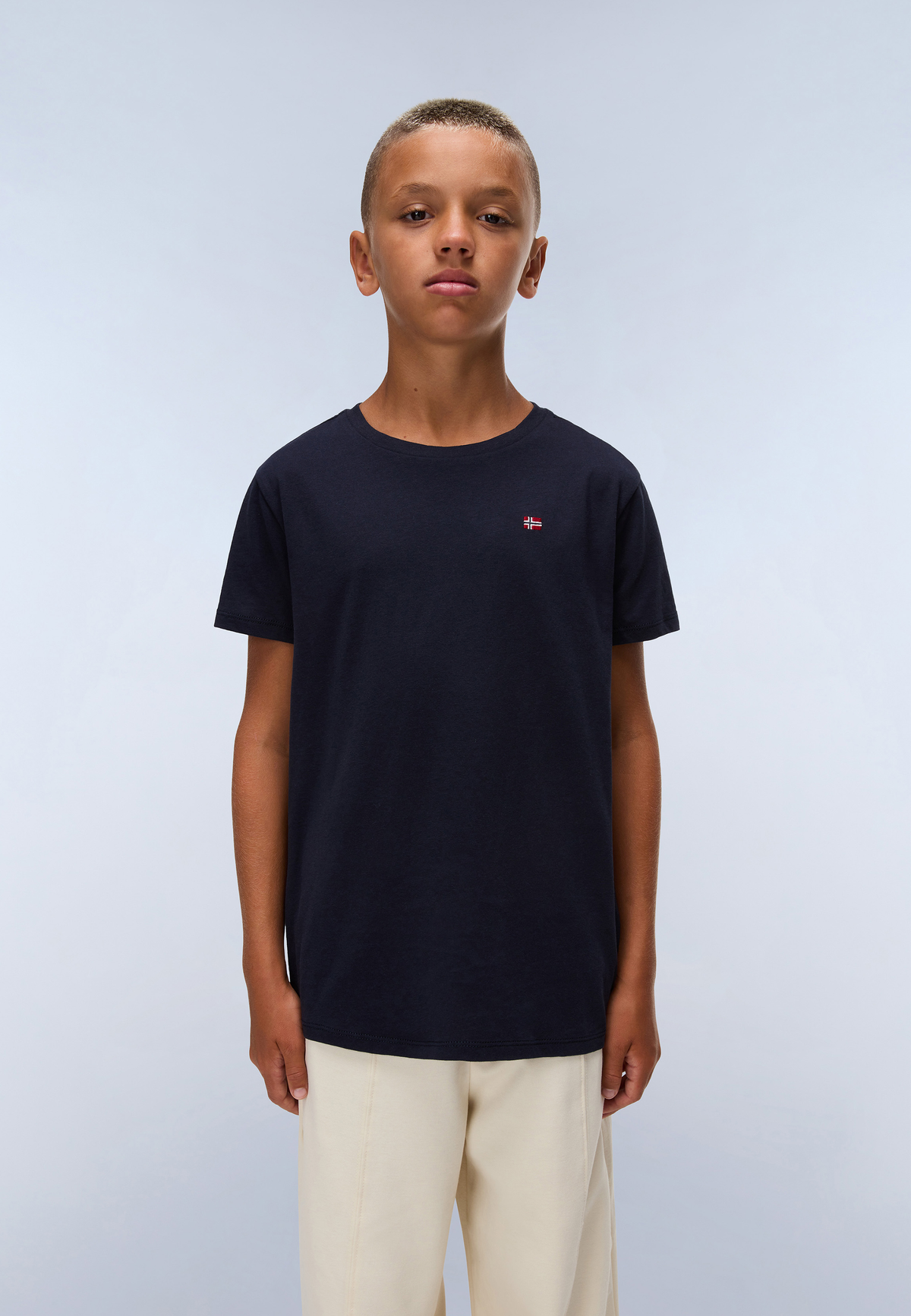 Salis Short Sleeve T-Shirt  (4-16 YEARS) Dark Blue - 2