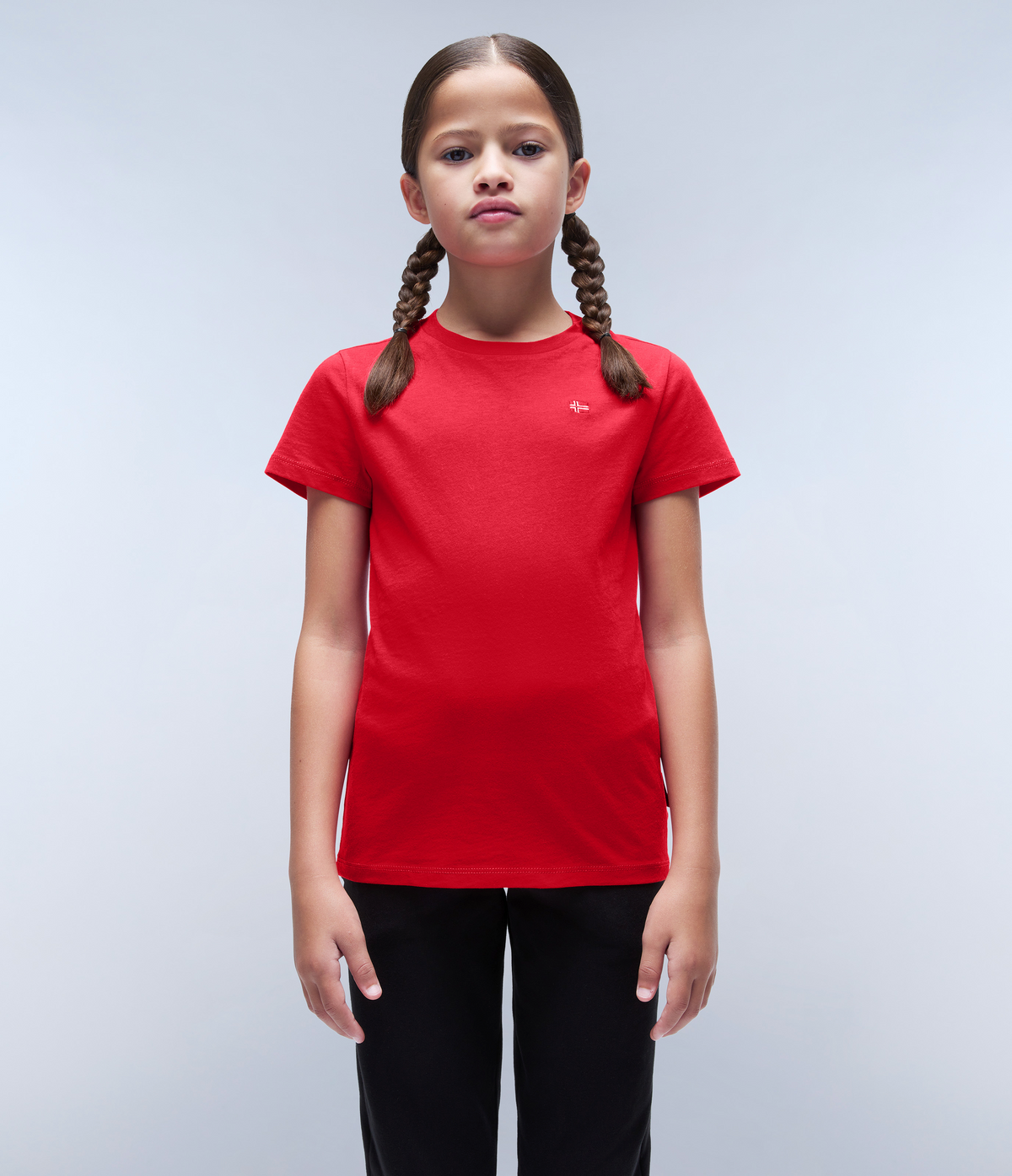 Salis Short Sleeve T-Shirt  (4-16 YEARS) Red Goji - 3