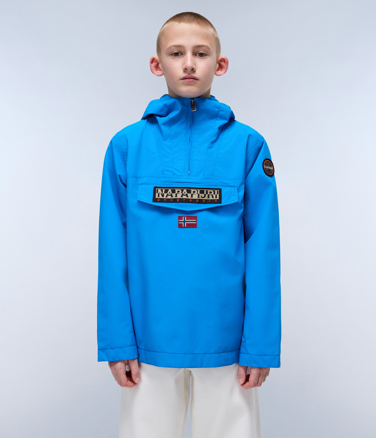Rainforest Summer Anorak Jacket  (4-16 YEARS) French Blue - 2