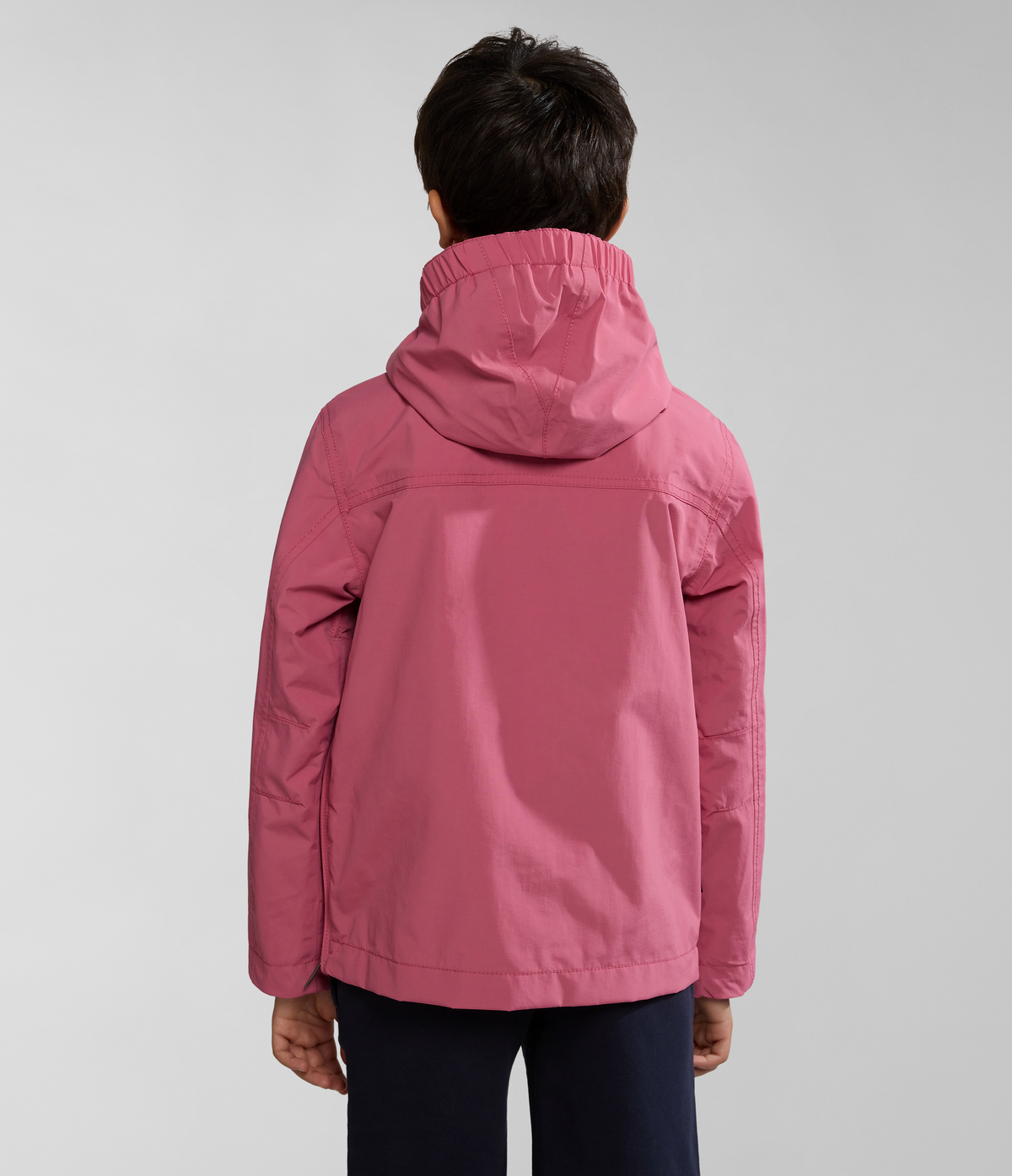 Rainforest Summer Anorak Jacket  (4-16 YEARS) Pink Rosewood - 2