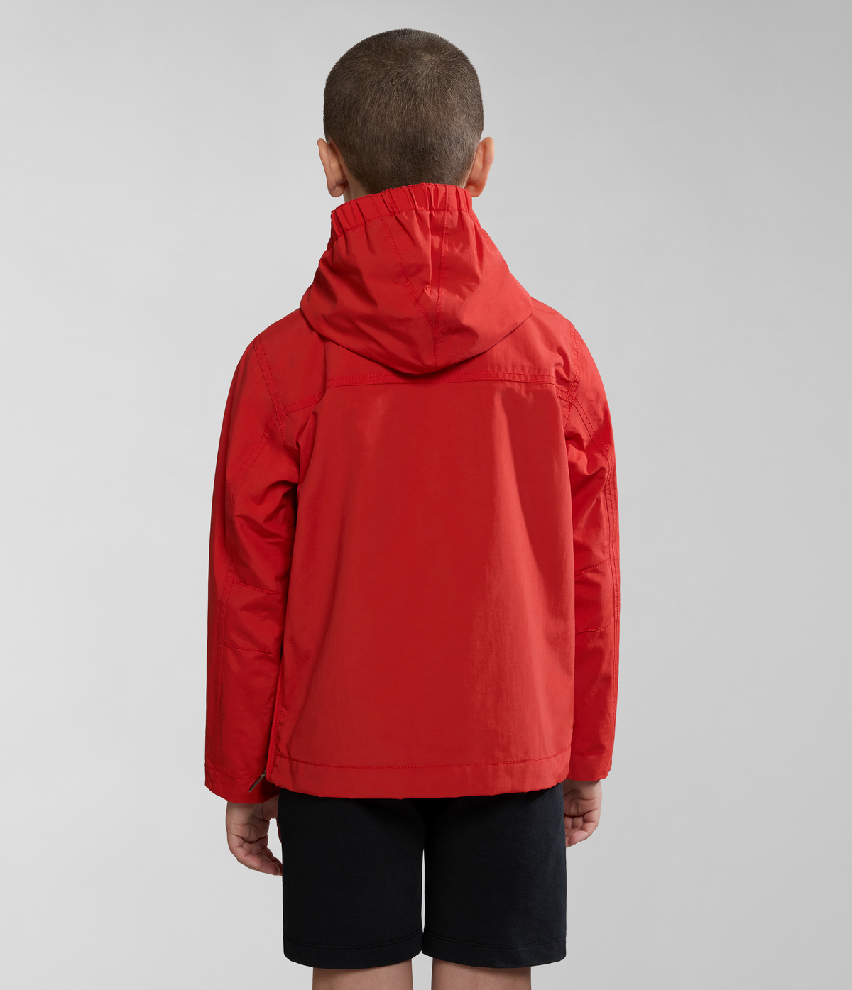 Rainforest Summer Anorak Jacket  (4-16 YEARS) Red - 2
