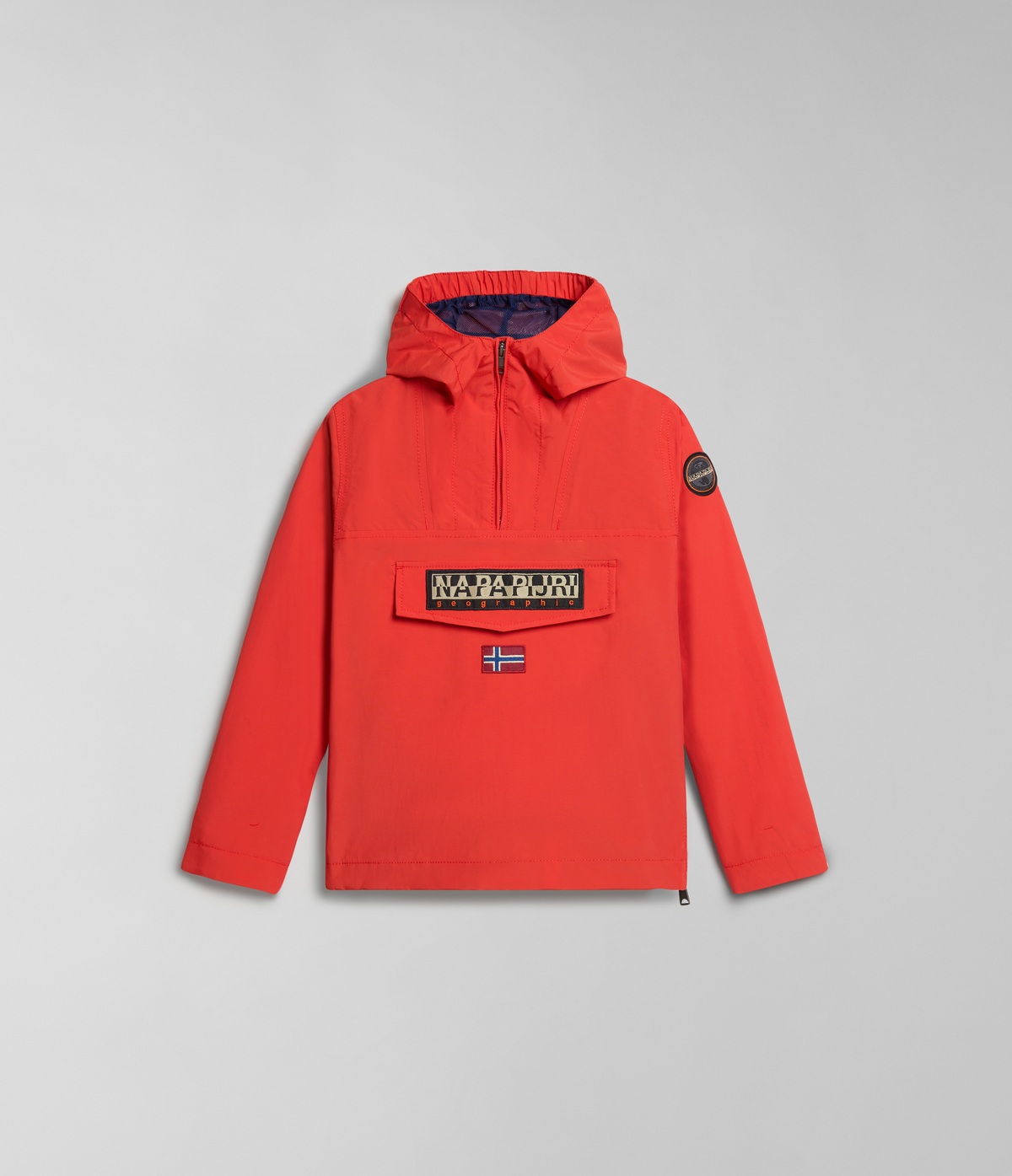 Rainforest Summer Anorak Jacket  (4-16 YEARS) Red - 3