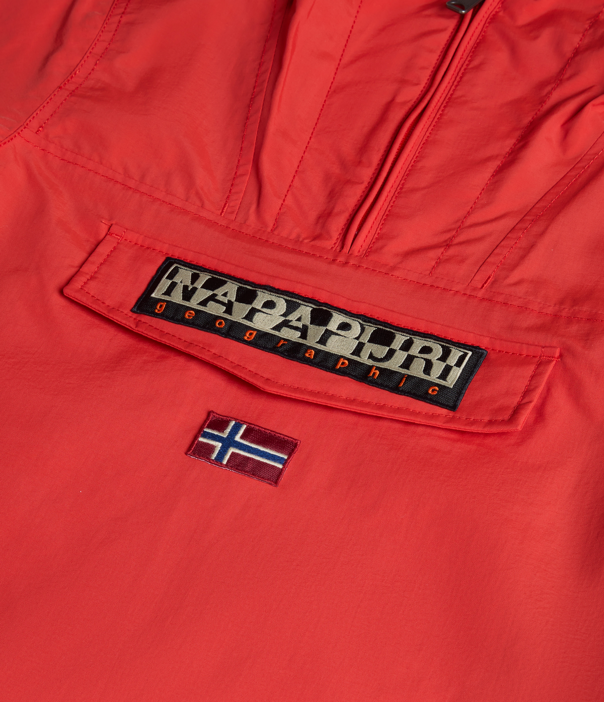 Rainforest Summer Anorak Jacket  (4-16 YEARS) Red - 7