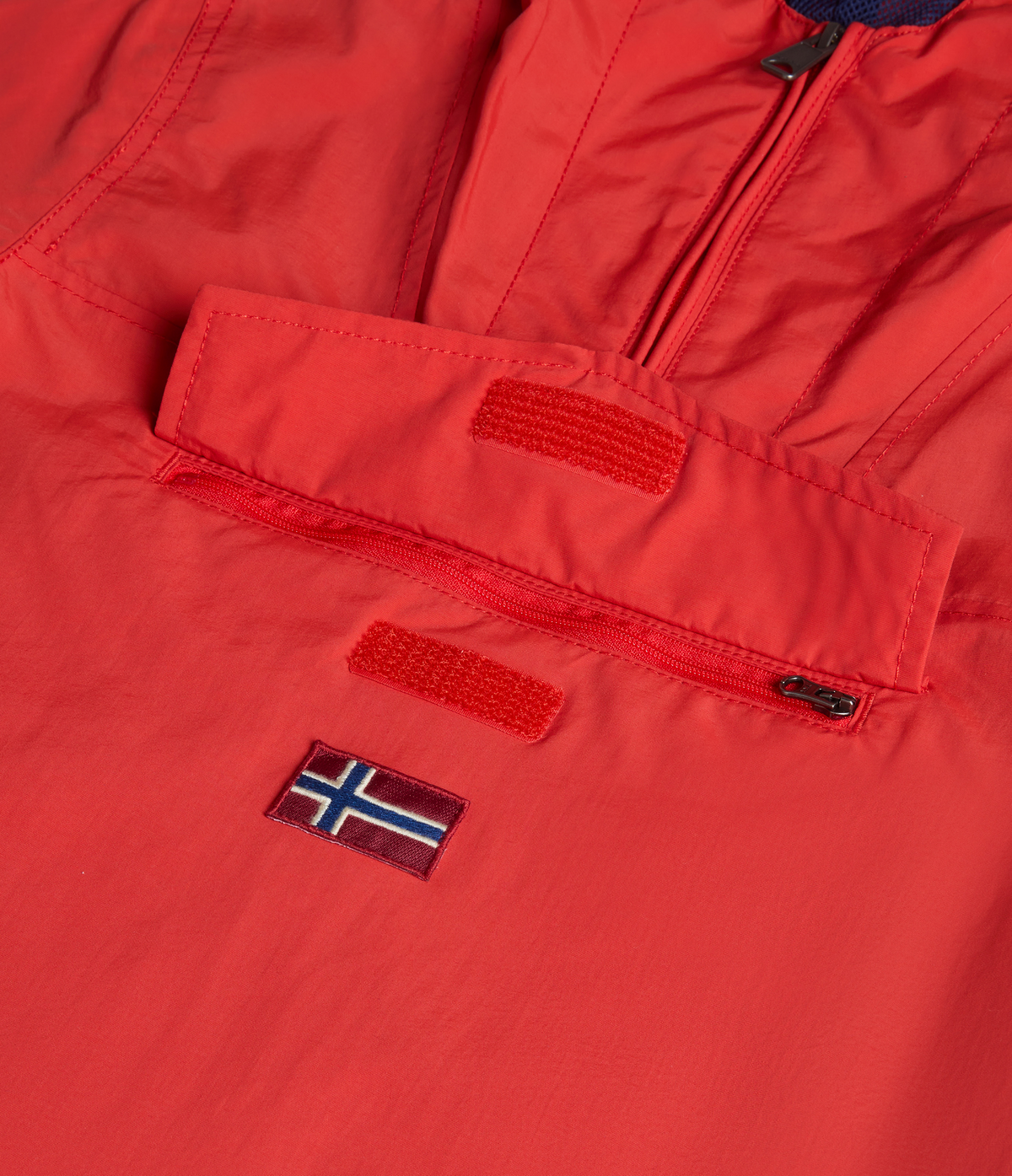 Rainforest Summer Anorak Jacket  (4-16 YEARS) Red - 8