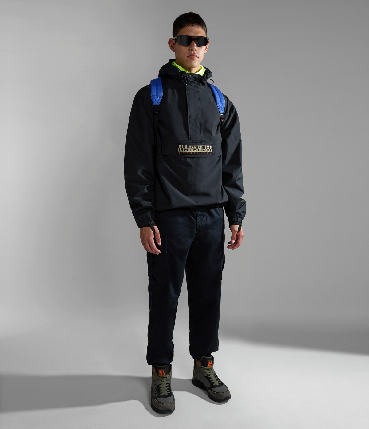 Freestrider Anorak Jacket Black - 2