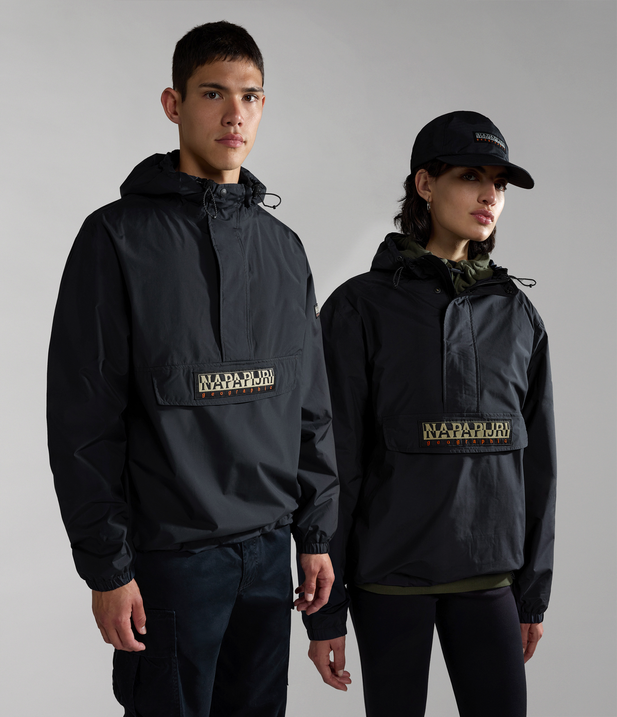 Freestrider Anorak Jacket Black - 1