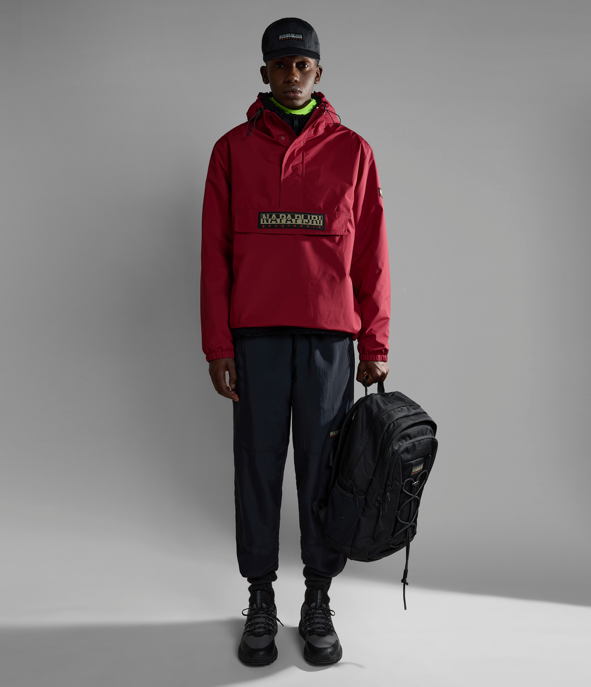 Freestrider Anorak Jacket Bordeaux - 2