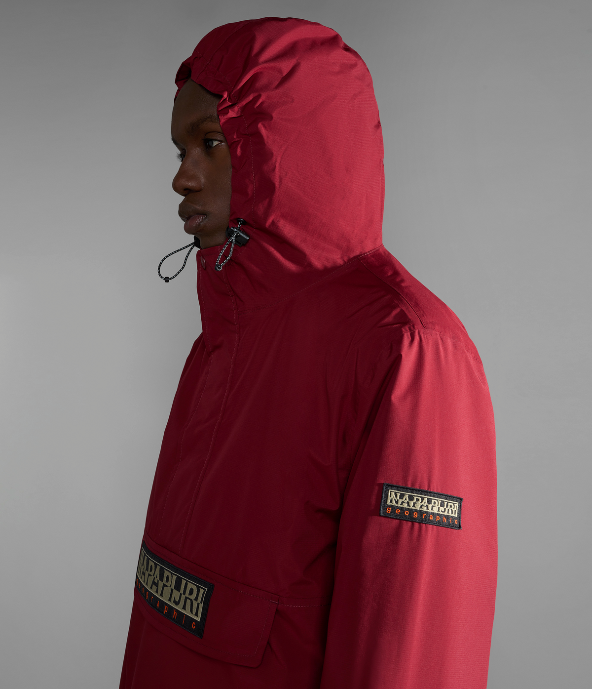 Freestrider Anorak Jacket Bordeaux - 5