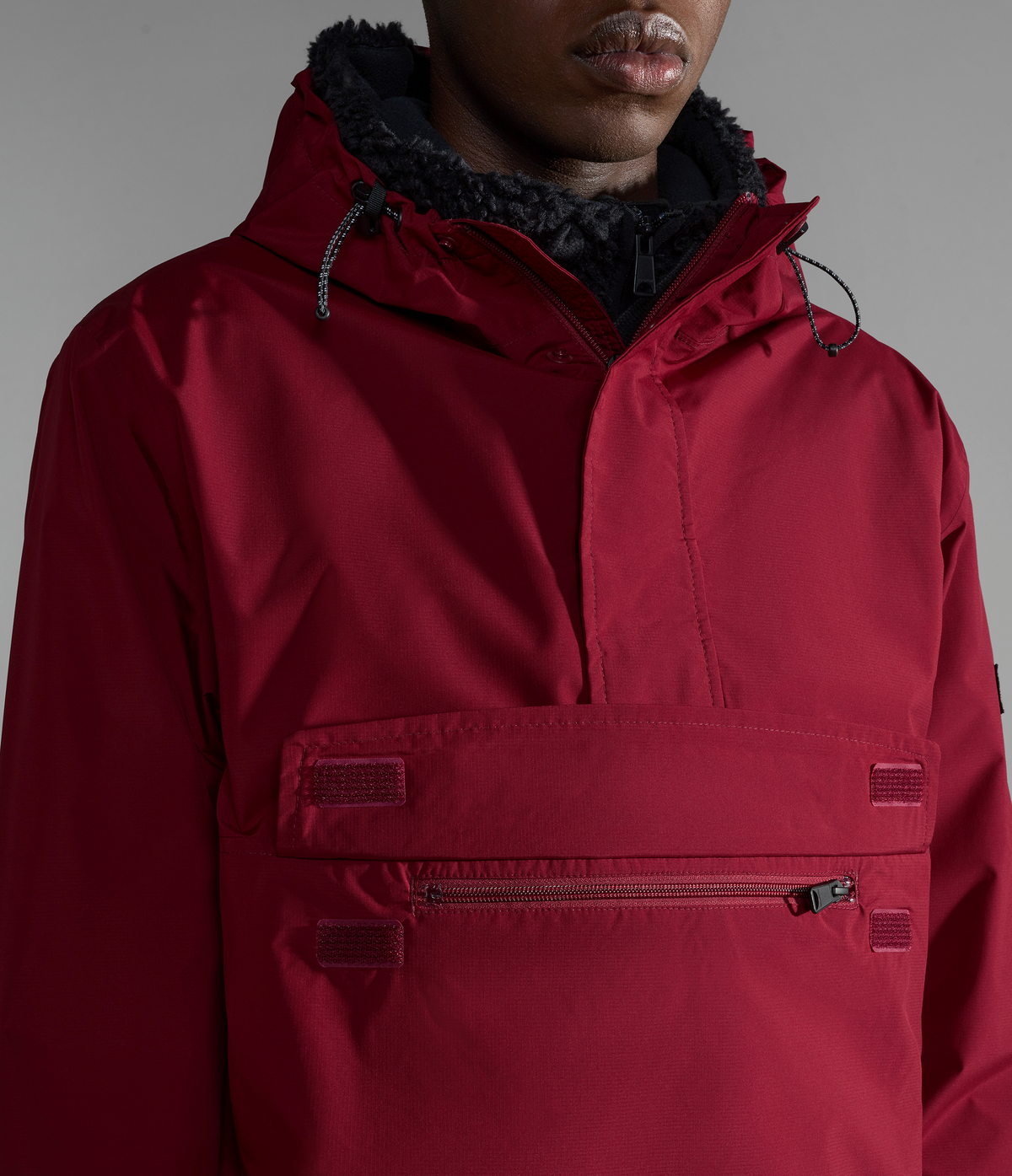 Freestrider Anorak Jacket Bordeaux - 7
