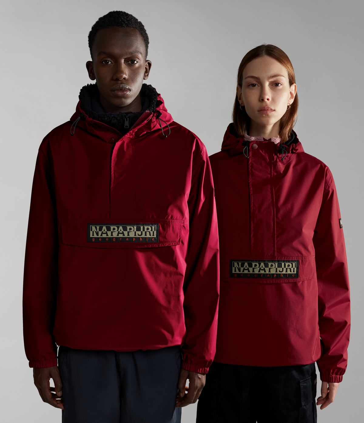 Freestrider Anorak Jacket Bordeaux - 1