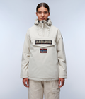 Rainforest Winter  Anorak Jacket Beige Silver - 3